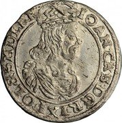Poland 6 Groszy (Johann Casimir Coinage) IOAN CAS D G REX POL & S M D L R P coin obverse Poland 6 Groszy (Johann Casimir Coinage) IOAN CAS D G REX POL & S M D L R P coin obverse