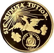 Niue Five Dollars (Coronation of John III Sobieski) PUBLIC SEAL OF NIUE FIVE DOLLARS 2023 SIC MUNITA TUTIOR. coin obverse Niue Five Dollars (Coronation of John III Sobieski) PUBLIC SEAL OF NIUE FIVE DOLLARS 2023 SIC MUNITA TUTIOR. coin obverse