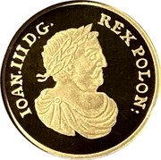 Niue Five Dollars (Coronation of John III Sobieski) IOAN. III D.G. REX POLON: coin reverse Niue Five Dollars (Coronation of John III Sobieski) IOAN. III D.G. REX POLON: coin reverse