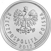 Poland Zloty Circulation Coin 2017 MW Y# 974 MW RZECZPOSPOLITA POLSKA 2017 coin obverse Poland Zloty Circulation Coin 2017 MW Y# 974 MW RZECZPOSPOLITA POLSKA 2017 coin obverse