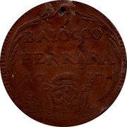 Italy 1 Baiocco (Benedict XIV.) KM# 144 17 47 I BAIOCCO FERRARA coin reverse Italy 1 Baiocco (Benedict XIV.) KM# 144 17 47 I BAIOCCO FERRARA coin reverse