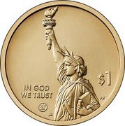 USA 1 Dollar (American Innovation. Alabama) $1 IN GOD WE TRUST PH JK coin obverse USA 1 Dollar (American Innovation. Alabama) $1 IN GOD WE TRUST PH JK coin obverse
