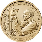 USA 1 Dollar (American Innovation. Missouri) UNITED STATES OF AMERICA MISSOURI GEORGE WASHINGTON CARVER coin reverse USA 1 Dollar (American Innovation. Missouri) UNITED STATES OF AMERICA MISSOURI GEORGE WASHINGTON CARVER coin reverse