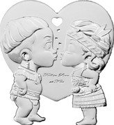 Niue 1 Dollar Charles III Fall in Love 2023Â Proof FALL IN LOVE AT KISS coin reverse Niue 1 Dollar Charles III Fall in Love 2023Â Proof FALL IN LOVE AT KISS coin reverse