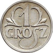 Poland 1 Grosz Pattern Coin 1927 KM# Pn288 1 GROSZ coin reverse Poland 1 Grosz Pattern Coin 1927 KM# Pn288 1 GROSZ coin reverse
