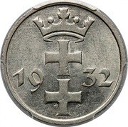 Poland 1 Gulden (Free City of Danzig) KM# 154 19 32 coin reverse Poland 1 Gulden (Free City of Danzig) KM# 154 19 32 coin reverse