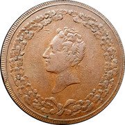 UK One Penny Birmingham. Edward Thomason 1811   coin obverse