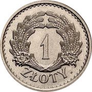 Poland 1 Zloty Pattern Coin 1928 KM# Pn302 1 ZŁOTY coin reverse Poland 1 Zloty Pattern Coin 1928 KM# Pn302 1 ZŁOTY coin reverse