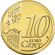 Netherlands 10 Euro Cent (Lucky Dime) 10 EURO CENT LL coin reverse Netherlands 10 Euro Cent (Lucky Dime) 10 EURO CENT LL coin reverse