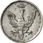 Poland 10 Pfennig (Pattern Coin) F F coin obverse Poland 10 Pfennig (Pattern Coin) F F coin obverse