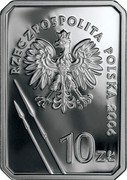 Poland 10 Zlotych (An armoured mounted sergeant) RZECZPOSPOLITA POLSKA 2006 10 ZŁ coin obverse Poland 10 Zlotych (An armoured mounted sergeant) RZECZPOSPOLITA POLSKA 2006 10 ZŁ coin obverse
