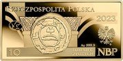 Poland 10 Zlotych Duke Mieszko 2023 mw Proof RZECZPOSPOLITA POLSKA AU 9999 10 DZIESIĘĆ ZŁOTYCH 2023 NBP coin obverse Poland 10 Zlotych Duke Mieszko 2023 mw Proof RZECZPOSPOLITA POLSKA AU 9999 10 DZIESIĘĆ ZŁOTYCH 2023 NBP coin obverse