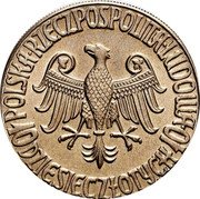 Poland 10 Zlotych (Kazimierz Wielki. Trial Strike with Proba Close to Throne) OLSKA RZECZPOSPOLITA LUDOWA 10 DZIESIĘĆ ZŁOTYCH 10 coin obverse Poland 10 Zlotych (Kazimierz Wielki. Trial Strike with Proba Close to Throne) OLSKA RZECZPOSPOLITA LUDOWA 10 DZIESIĘĆ ZŁOTYCH 10 coin obverse