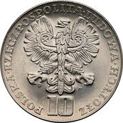 Poland 10 Zlotych (Maria Sklodowska-Curie. Trial Strike) KM# Pr158 POLSKA RZECZPOSPOLITA LUDOWA 10 ZŁOTYCH MW JJ coin obverse Poland 10 Zlotych (Maria Sklodowska-Curie. Trial Strike) KM# Pr158 POLSKA RZECZPOSPOLITA LUDOWA 10 ZŁOTYCH MW JJ coin obverse