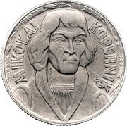 Poland 10 Zlotych (Nicolaus Copernicus. Large Type. Trial Strike) KM# Pr137 MIKOŁAJ KOPERNIK JG coin reverse Poland 10 Zlotych (Nicolaus Copernicus. Large Type. Trial Strike) KM# Pr137 MIKOŁAJ KOPERNIK JG coin reverse