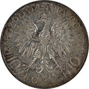 Poland 10 Zlotych Pattern 1932 KM# Pn330 RZECZPOSPOLITA POLSKA 10 ZŁOTYCH 10 19 32 coin obverse Poland 10 Zlotych Pattern 1932 KM# Pn330 RZECZPOSPOLITA POLSKA 10 ZŁOTYCH 10 19 32 coin obverse