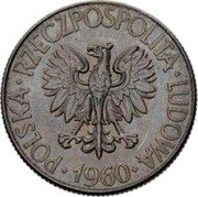Poland 10 Zlotych (Tadeusz Kosciuszko. Proba) KM# Pr70 ZŁ 10 ZŁ PRÓBA coin reverse Poland 10 Zlotych (Tadeusz Kosciuszko. Proba) KM# Pr70 ZŁ 10 ZŁ PRÓBA coin reverse