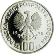 Poland 100 Zlotych (Environmental Protection. Chamois. Trial Strike) KM# Pr357 POLSKA RZECZPOSPOLITA LUDOWA 19 79 MW ZŁ 100 ZŁ coin obverse Poland 100 Zlotych (Environmental Protection. Chamois. Trial Strike) KM# Pr357 POLSKA RZECZPOSPOLITA LUDOWA 19 79 MW ZŁ 100 ZŁ coin obverse