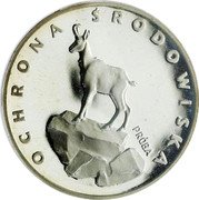 Poland 100 Zlotych (Environmental Protection. Chamois. Trial Strike) KM# Pr357 OCHRONA ŚRODOWISKA PRÓBA coin reverse Poland 100 Zlotych (Environmental Protection. Chamois. Trial Strike) KM# Pr357 OCHRONA ŚRODOWISKA PRÓBA coin reverse