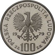 Poland 100 Zlotych Environmental Protection. Lynx. Trial Strike 1979 MW Proof KM# Pr353 POLSKA RZECZPOSPOLITA LUDOWA 19 79 MW ZŁ 100 ZŁ coin obverse Poland 100 Zlotych Environmental Protection. Lynx. Trial Strike 1979 MW Proof KM# Pr353 POLSKA RZECZPOSPOLITA LUDOWA 19 79 MW ZŁ 100 ZŁ coin obverse