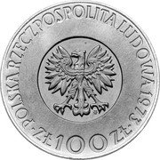 Poland 100 Zlotych (Mikolaj Kopernik big. Trial Strike) POLSKA RZECZPOSPOLITA LUDOWA 1973 MW ZŁ 100 ZŁ coin obverse Poland 100 Zlotych (Mikolaj Kopernik big. Trial Strike) POLSKA RZECZPOSPOLITA LUDOWA 1973 MW ZŁ 100 ZŁ coin obverse