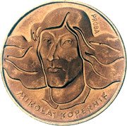 Poland 100 Zlotych (Mikolaj Kopernik. Trial Strike) KM# Pr216 PRÓBA MIKOŁAJ KOPERNIK coin reverse Poland 100 Zlotych (Mikolaj Kopernik. Trial Strike) KM# Pr216 PRÓBA MIKOŁAJ KOPERNIK coin reverse