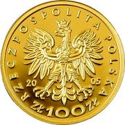 Poland 100 Zlotych Stanislaw August Poniatowski 2005 MW Proof RZECZPOSPOLITA POLSKA 2005 MW ZŁ 100 ZŁ coin obverse Poland 100 Zlotych Stanislaw August Poniatowski 2005 MW Proof RZECZPOSPOLITA POLSKA 2005 MW ZŁ 100 ZŁ coin obverse