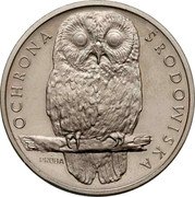 Poland 1000 Zlotych (Environmental Protection. Owl. Trial Strike) KM# Pr548 OCHRONA ŚRODOWISKA PRÓBA coin reverse Poland 1000 Zlotych (Environmental Protection. Owl. Trial Strike) KM# Pr548 OCHRONA ŚRODOWISKA PRÓBA coin reverse