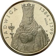 Poland 1000 Zlotych (Hedwig I. Trial Strike) KM# Pr579 JADWIGA 1384-1399 PRÓBA E coin reverse Poland 1000 Zlotych (Hedwig I. Trial Strike) KM# Pr579 JADWIGA 1384-1399 PRÓBA E coin reverse