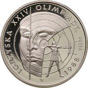 Poland 1000 Zlotych Olympic Games in Seoul. Trial Strike 1987 MW Proof KM# Pr567 IGRZYSKA XXIV OLIMPIADY PRÓBA 1988 E coin reverse Poland 1000 Zlotych Olympic Games in Seoul. Trial Strike 1987 MW Proof KM# Pr567 IGRZYSKA XXIV OLIMPIADY PRÓBA 1988 E coin reverse