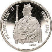 Poland 1000 Zlotych Przemyslaw II. Trial Strike 1985 MW Proof KM# Pr520 PRZEMYSŁAW II 1295-1296 PRÓBA coin reverse Poland 1000 Zlotych Przemyslaw II. Trial Strike 1985 MW Proof KM# Pr520 PRZEMYSŁAW II 1295-1296 PRÓBA coin reverse