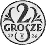 Poland 2 Grosze (Pattern) KM# Pn286 2 GROSZE 27 X 26 coin reverse