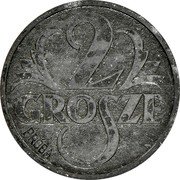 Poland 2 Grosze (Pattern) KM# Pn363 2 GROSZE coin reverse Poland 2 Grosze (Pattern) KM# Pn363 2 GROSZE coin reverse