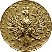 Poland 2 Zlote (Black Madonna of Czestochowa. Private Issue Re-strike) RZECZPOSPOLITA POLSKA 2 ZŁOTE coin obverse Poland 2 Zlote (Black Madonna of Czestochowa. Private Issue Re-strike) RZECZPOSPOLITA POLSKA 2 ZŁOTE coin obverse