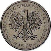 Poland 2 Zlote (Trial Strike. Wheat ears design) POLSKA RZECZPOSPOLITA LUDOWA MW 1987 coin obverse