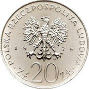 Poland 20 Zlotych (30 Years of Budgetary Laws PRL. Trial Strike) KM# Pr271 POLSKA RZECZPOSPOLITA LUDOWA 19 76 MW ZŁ 20 ZŁ coin obverse Poland 20 Zlotych (30 Years of Budgetary Laws PRL. Trial Strike) KM# Pr271 POLSKA RZECZPOSPOLITA LUDOWA 19 76 MW ZŁ 20 ZŁ coin obverse