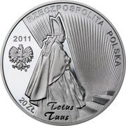 Poland 20 Zlotych (Beatification of John Paul II) RZECZPOSPOLITA POLSKA 2011 MW 20 ZŁ TOTUS TUUS coin obverse Poland 20 Zlotych (Beatification of John Paul II) RZECZPOSPOLITA POLSKA 2011 MW 20 ZŁ TOTUS TUUS coin obverse