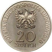 Poland 20 Zlotych (Interkosmos '78. Trial Strike) KM# Pr314 POLSKA RZECZPOSPOLITA LUDOWA 1978 MW 20 ZŁOTYCH coin obverse Poland 20 Zlotych (Interkosmos '78. Trial Strike) KM# Pr314 POLSKA RZECZPOSPOLITA LUDOWA 1978 MW 20 ZŁOTYCH coin obverse
