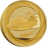 UK 200 Pounds (Bond Films. The World Is Not Enough) 007 CD MD THE WORLD IS NOT ENOUGH... coin reverse UK 200 Pounds (Bond Films. The World Is Not Enough) 007 CD MD THE WORLD IS NOT ENOUGH... coin reverse