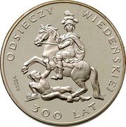 Poland 200 Zlotych 300th Anniversary of Vienna Siege. Trial Strike 1983 MW Proof KM# Pr492 ODSIECZY WIEDEŃSKIEJ PRÓBA 300 LAT coin reverse Poland 200 Zlotych 300th Anniversary of Vienna Siege. Trial Strike 1983 MW Proof KM# Pr492 ODSIECZY WIEDEŃSKIEJ PRÓBA 300 LAT coin reverse