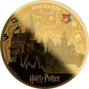 Samoa 25 Tala (Harry Potter. Hogwarts) HOGWARTS © & TM WBEI (S24) coin reverse Samoa 25 Tala (Harry Potter. Hogwarts) HOGWARTS © & TM WBEI (S24) coin reverse