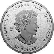 Canada 30 Dollars Signs of the Zodiac 2024 SB 1952 2022 ELIZABETH II 2024 D G REGINA 30 DOLLARS. coin obverse Canada 30 Dollars Signs of the Zodiac 2024 SB 1952 2022 ELIZABETH II 2024 D G REGINA 30 DOLLARS. coin obverse