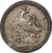 Mexico 4 Reales Agustin I Proclamation 1822  coin reverse Mexico 4 Reales Agustin I Proclamation 1822  coin reverse
