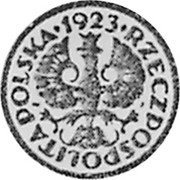 Poland 5 Groszy (Trial Strike) X# 6 RZECZPOSPOLITA POLSKA 1923 coin obverse Poland 5 Groszy (Trial Strike) X# 6 RZECZPOSPOLITA POLSKA 1923 coin obverse
