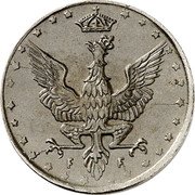 Poland 5 Pfennig (Pattern) F F coin obverse Poland 5 Pfennig (Pattern) F F coin obverse