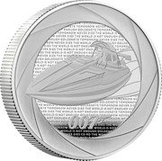 UK 5 Pounds (Bond Films. The World Is Not Enough) 007 CD MD THE WORLD IS NOT ENOUGH... coin reverse UK 5 Pounds (Bond Films. The World Is Not Enough) 007 CD MD THE WORLD IS NOT ENOUGH... coin reverse