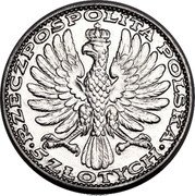 Poland 5 Zlotych Black Madonna of Czestochowa. Private Issue Re-strike 1928  KM# Pn317 RZECZPOSPOLITA POLSKA 5 ZLOTYCH coin obverse Poland 5 Zlotych Black Madonna of Czestochowa. Private Issue Re-strike 1928  KM# Pn317 RZECZPOSPOLITA POLSKA 5 ZLOTYCH coin obverse