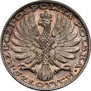 Poland 5 Zlotych (Black Madonna of Czestochowa. Private Issue Re-strike) RZECZPOSPOLITA POLSKA 5 ZLOTYCH coin obverse Poland 5 Zlotych (Black Madonna of Czestochowa. Private Issue Re-strike) RZECZPOSPOLITA POLSKA 5 ZLOTYCH coin obverse
