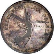 Poland 5 Zlotych (Nike. Essai) RZECZPOSPOLITA POLSKA ESSAI coin reverse Poland 5 Zlotych (Nike. Essai) RZECZPOSPOLITA POLSKA ESSAI coin reverse