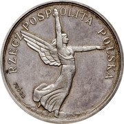 Poland 5 Zlotych (Nike. Trial Strike) 5 5 ZŁOTYCH 1927 coin reverse Poland 5 Zlotych (Nike. Trial Strike) 5 5 ZŁOTYCH 1927 coin reverse